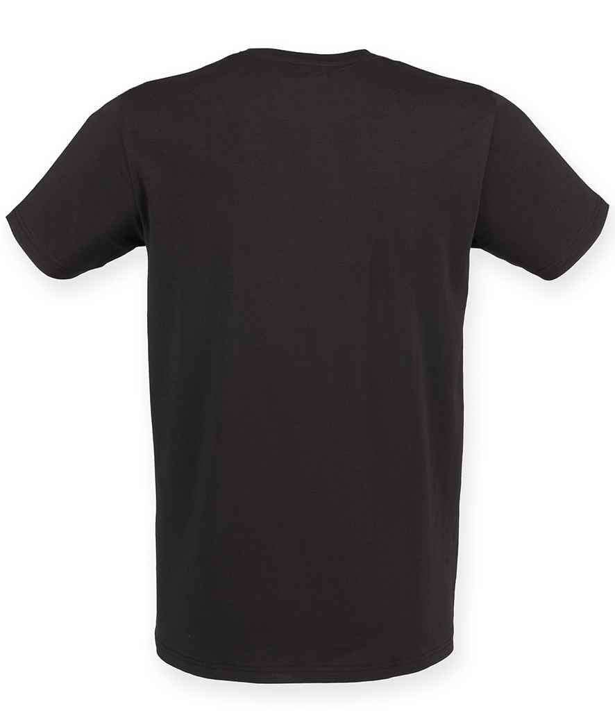 SF Men Feel Good Stretch T-Shirt in by SF — Custom branded clothing by Print Press, featuring premium embroidery produced in our specialist print lab in the UK.