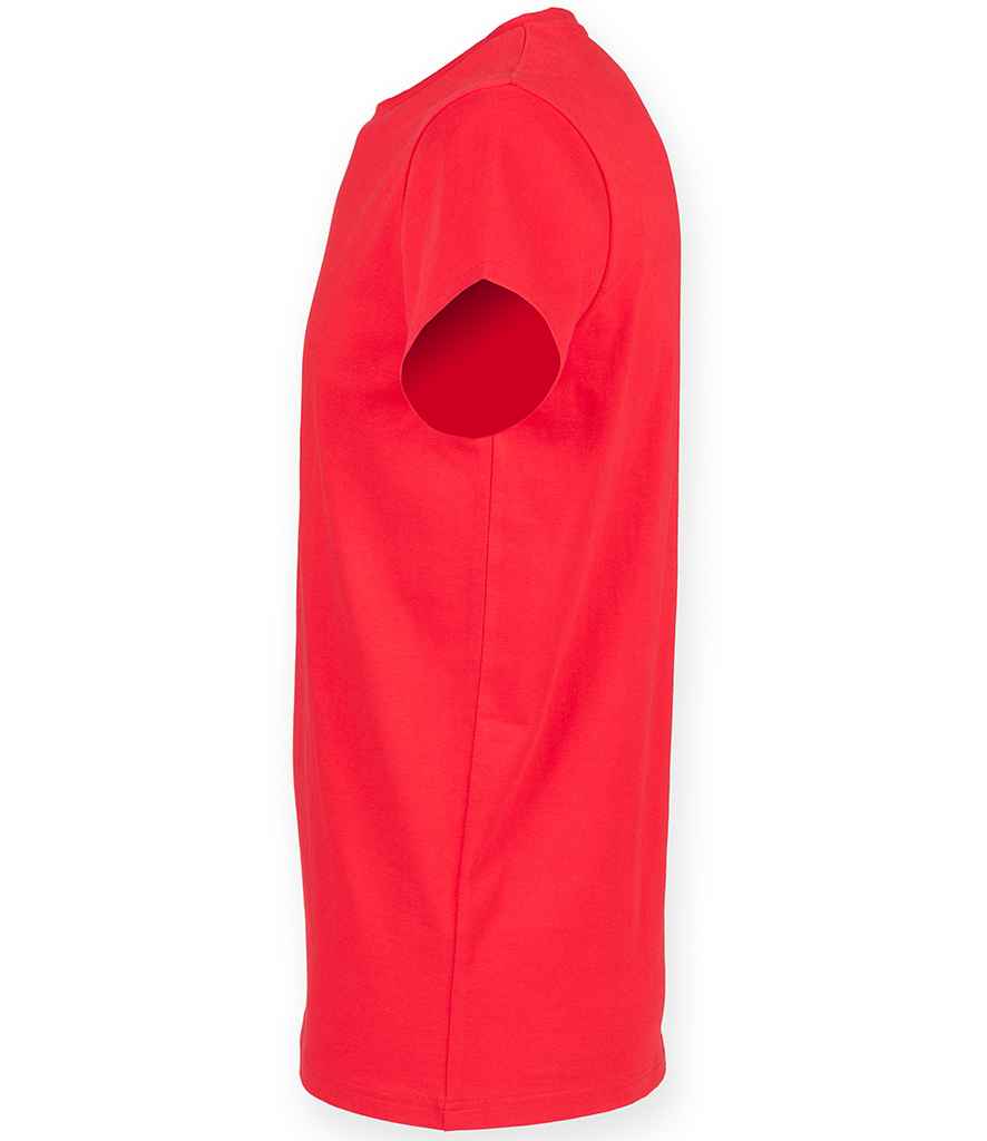 SF Men Feel Good Stretch T-Shirt in by SF — Custom branded clothing by Print Press, featuring premium embroidery produced in our specialist print lab in the UK.