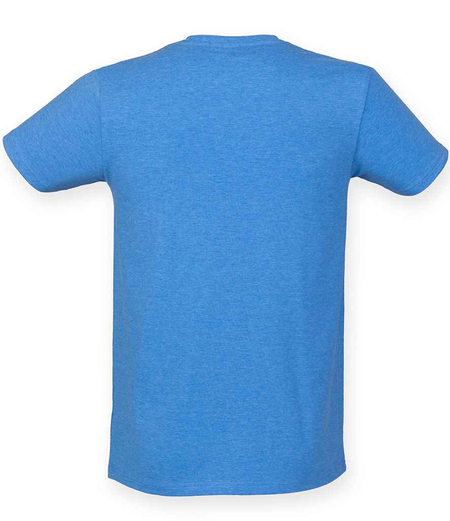 SF Men Feel Good Stretch T-Shirt in by SF — Custom branded clothing by Print Press, featuring premium embroidery produced in our specialist print lab in the UK.