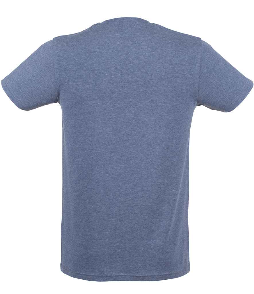 SF Men Feel Good Stretch T-Shirt in by SF — Custom branded clothing by Print Press, featuring premium embroidery produced in our specialist print lab in the UK.