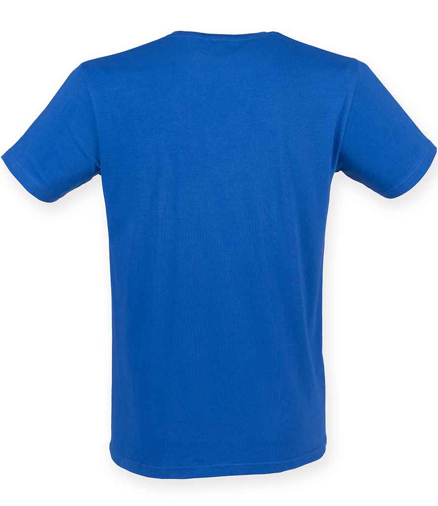 SF Men Feel Good Stretch T-Shirt in by SF — Custom branded clothing by Print Press, featuring premium embroidery produced in our specialist print lab in the UK.