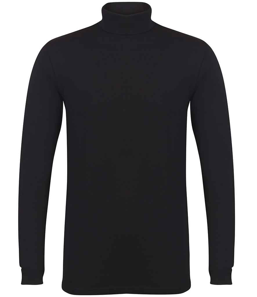 SF Men Feel Good Stretch Roll Neck Top in by SF — Custom branded clothing by Print Press, featuring premium embroidery produced in our specialist print lab in the UK.