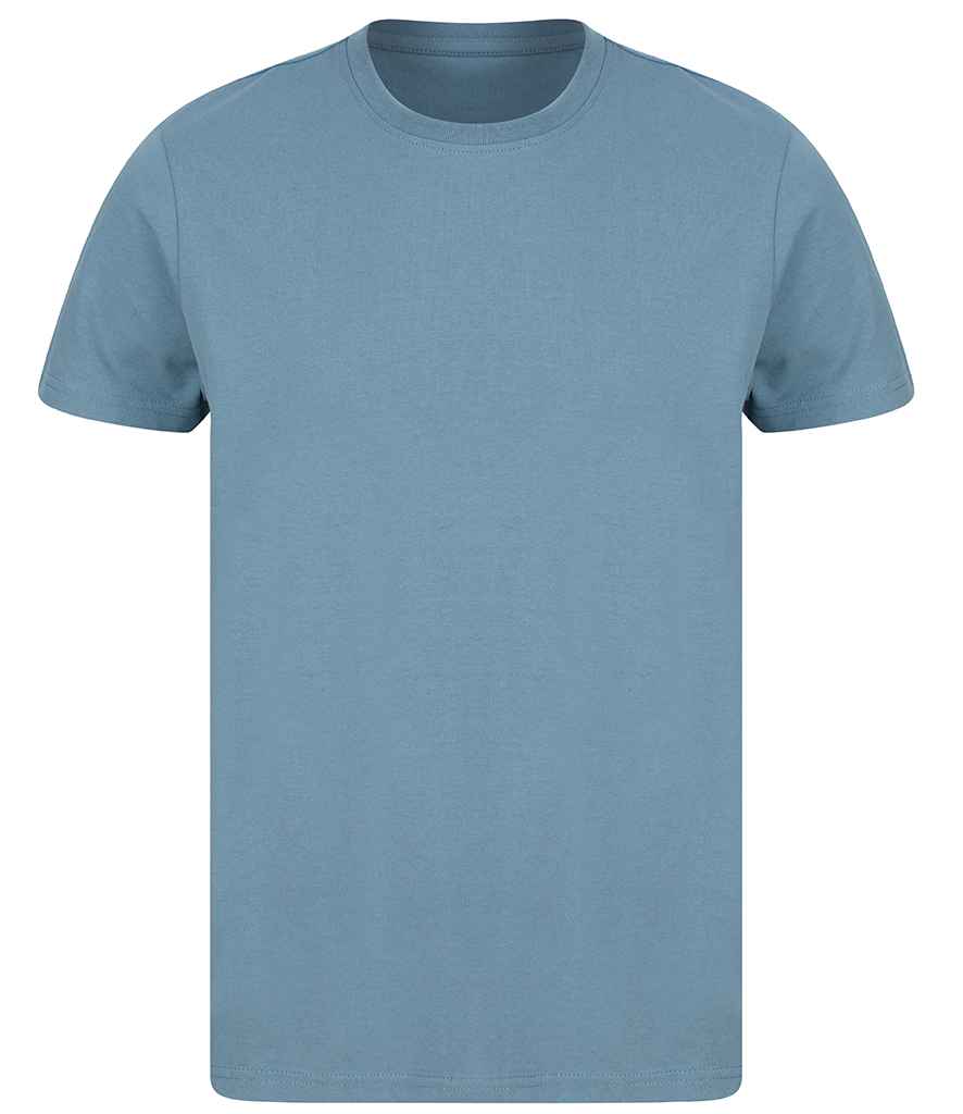 SF Unisex Sustainable Generation T-Shirt in Stone Blue by SF — Custom branded clothing by Print Press, featuring premium embroidery produced in our specialist print lab in the UK.
