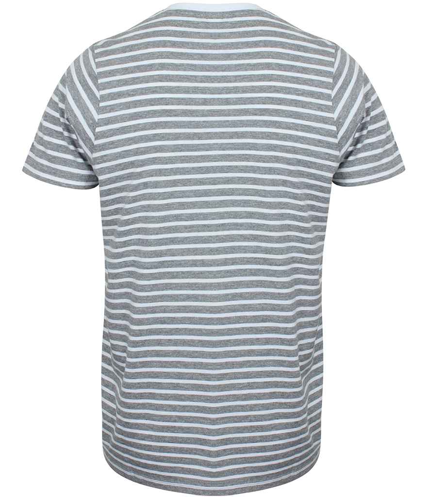 SF Unisex Striped T-Shirt in by SF — Custom branded clothing by Print Press, featuring premium embroidery produced in our specialist print lab in the UK.
