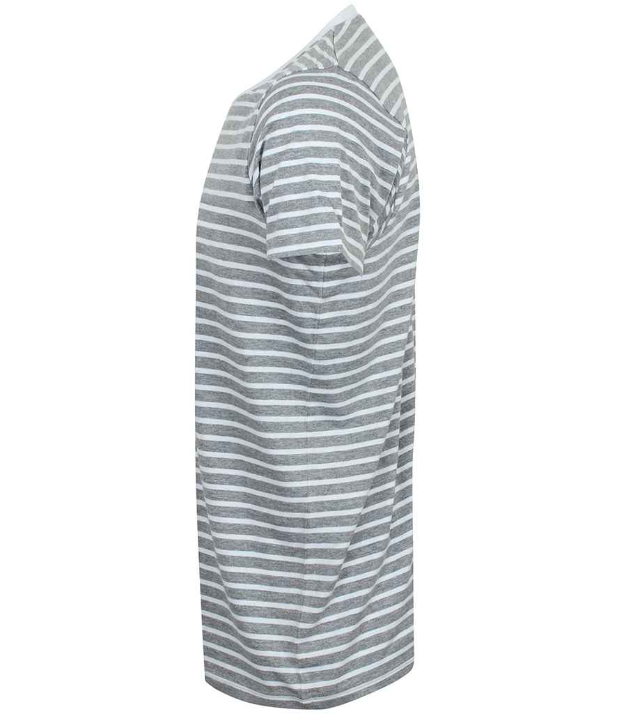 SF Unisex Striped T-Shirt in by SF — Custom branded clothing by Print Press, featuring premium embroidery produced in our specialist print lab in the UK.