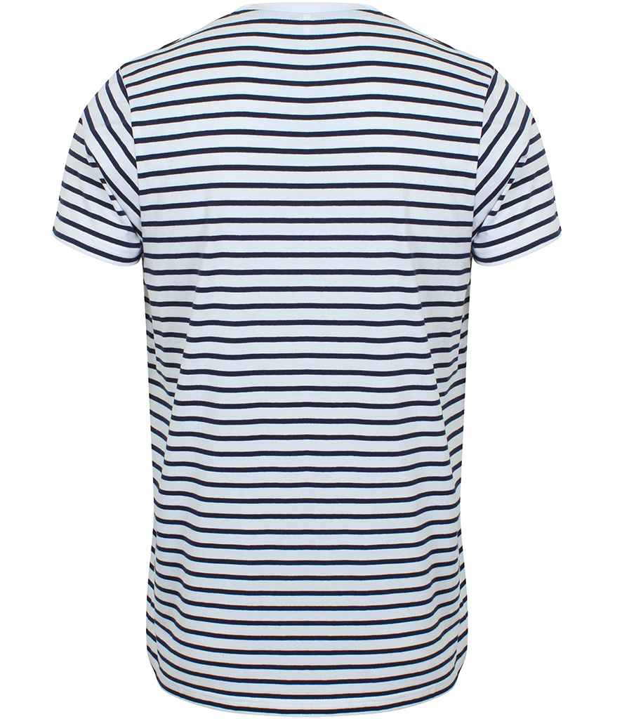 SF Unisex Striped T-Shirt in by SF — Custom branded clothing by Print Press, featuring premium embroidery produced in our specialist print lab in the UK.