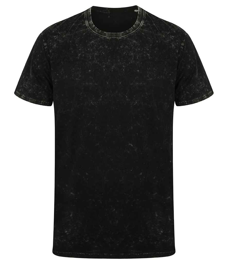SF Unisex Washed Band T-Shirt in by SF — Custom branded clothing by Print Press, featuring premium embroidery produced in our specialist print lab in the UK.