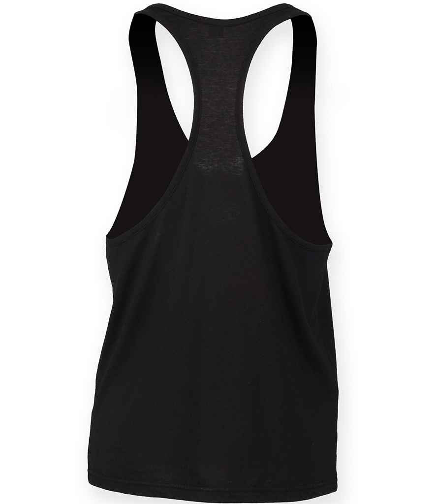 SF Men Muscle Vest in by SF — Custom branded clothing by Print Press, featuring premium embroidery produced in our specialist print lab in the UK.