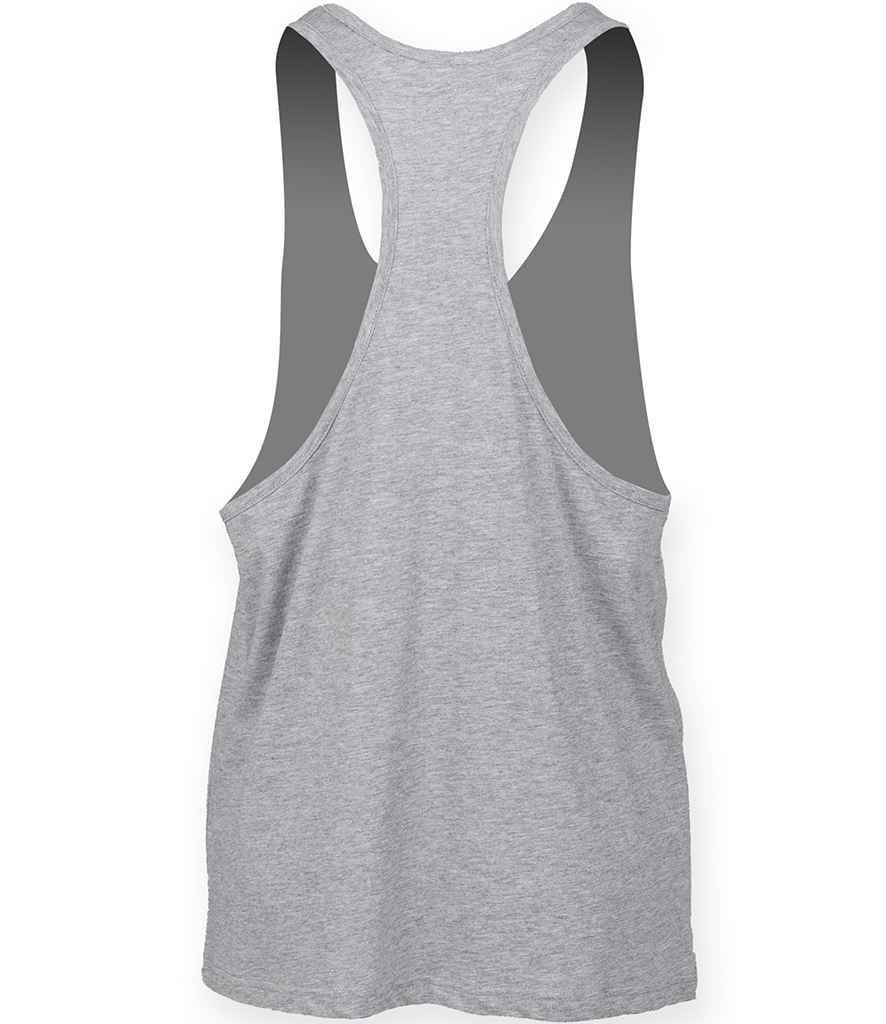 SF Men Muscle Vest in by SF — Custom branded clothing by Print Press, featuring premium embroidery produced in our specialist print lab in the UK.