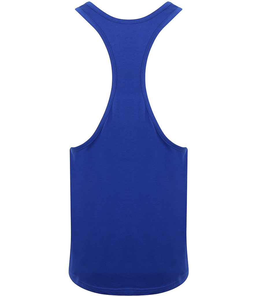 SF Men Muscle Vest in by SF — Custom branded clothing by Print Press, featuring premium embroidery produced in our specialist print lab in the UK.