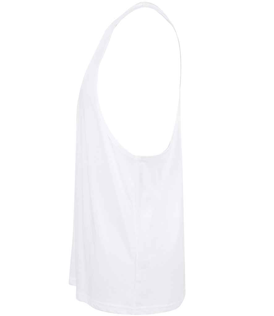SF Men Muscle Vest in by SF — Custom branded clothing by Print Press, featuring premium embroidery produced in our specialist print lab in the UK.
