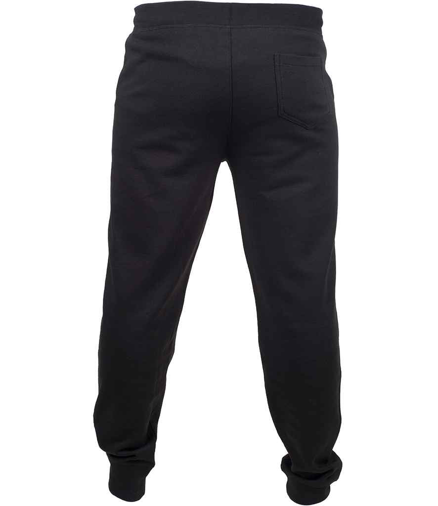 SF Men Slim Cuffed Jog Pants in by SF — Custom branded clothing by Print Press, featuring premium embroidery produced in our specialist print lab in the UK.