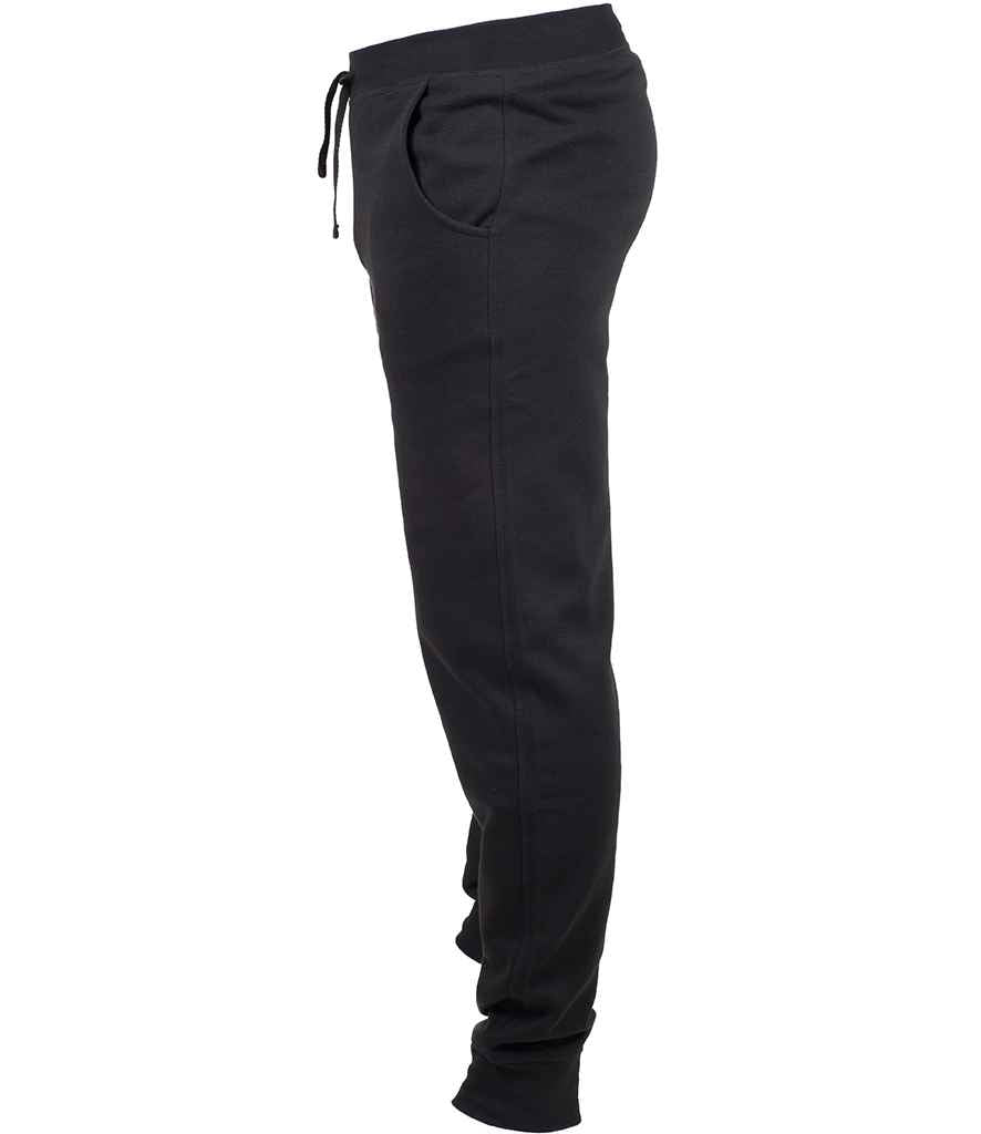 SF Men Slim Cuffed Jog Pants in by SF — Custom branded clothing by Print Press, featuring premium embroidery produced in our specialist print lab in the UK.