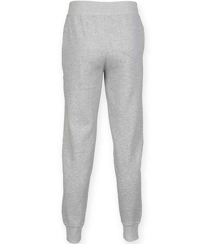 SF Men Slim Cuffed Jog Pants in by SF — Custom branded clothing by Print Press, featuring premium embroidery produced in our specialist print lab in the UK.