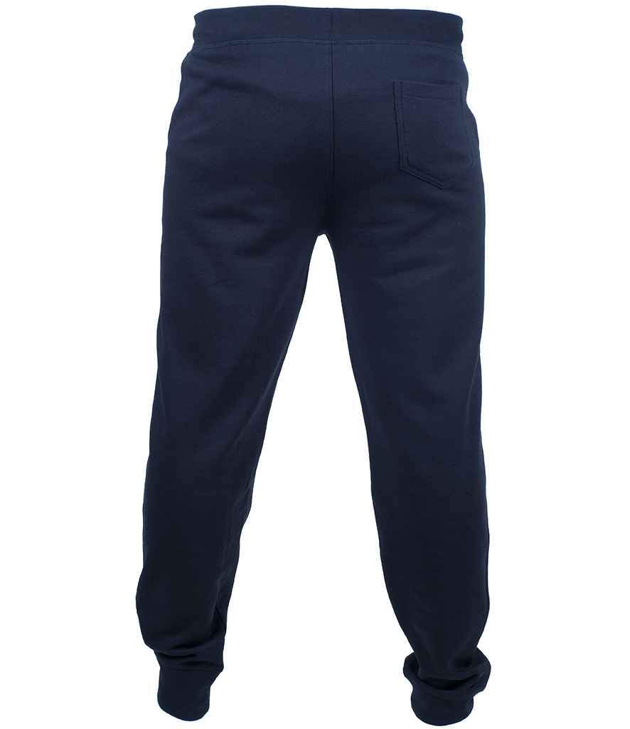 SF Men Slim Cuffed Jog Pants in by SF — Custom branded clothing by Print Press, featuring premium embroidery produced in our specialist print lab in the UK.