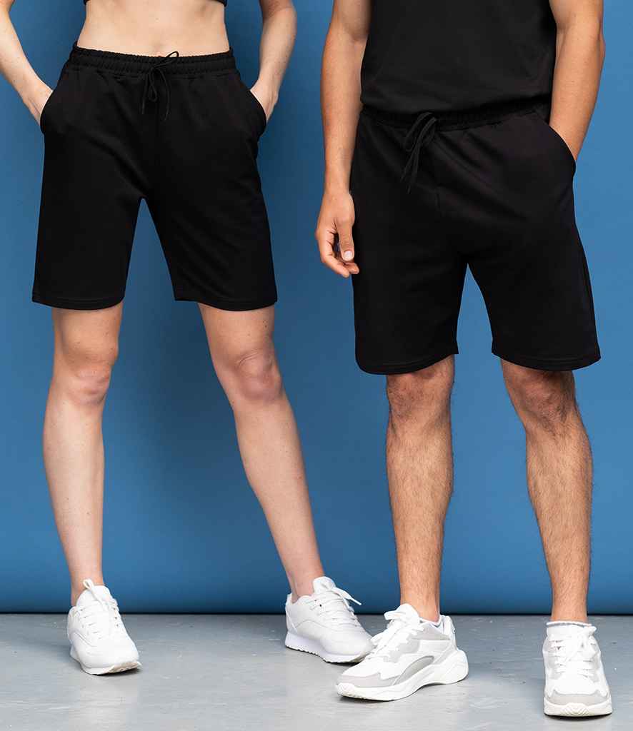SF Unisex Sustainable Sweat Shorts in by SF — Custom branded clothing by Print Press, featuring premium embroidery produced in our specialist print lab in the UK.