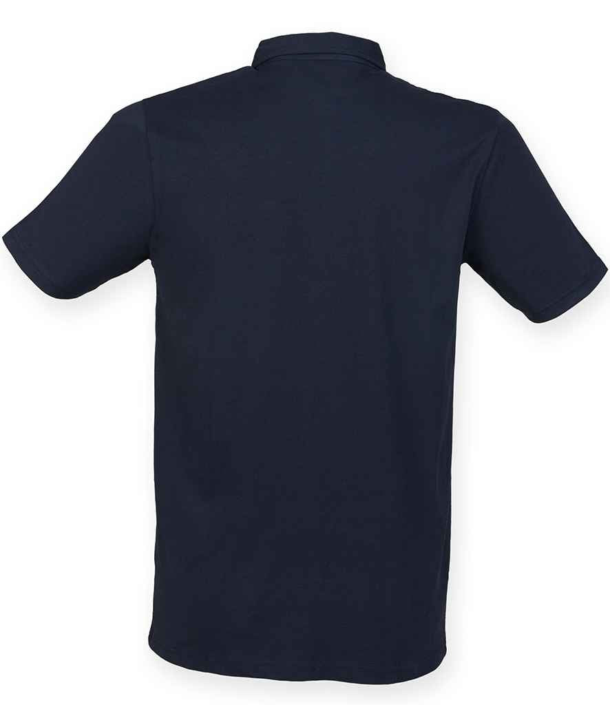 SF Men Fashion Jersey Polo Shirt in by SF — Custom branded clothing by Print Press, featuring premium embroidery produced in our specialist print lab in the UK.