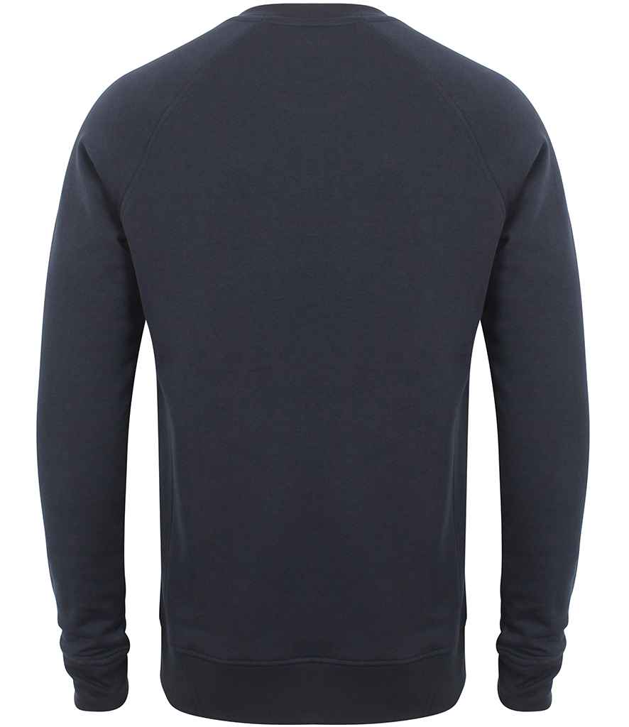 SF Unisex Slim Fit Sweatshirt in by SF — Custom branded clothing by Print Press, featuring premium embroidery produced in our specialist print lab in the UK.