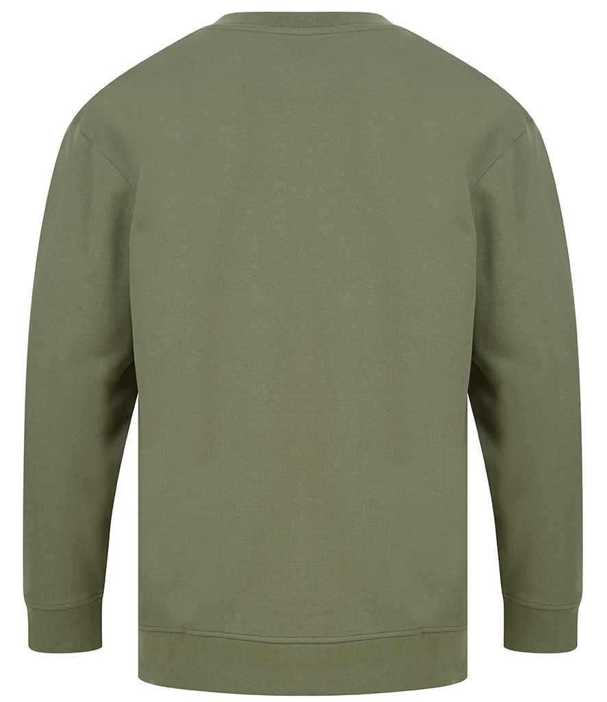 SF Unisex Sustainable Fashion Sweatshirt in by SF — Custom branded clothing by Print Press, featuring premium embroidery produced in our specialist print lab in the UK.