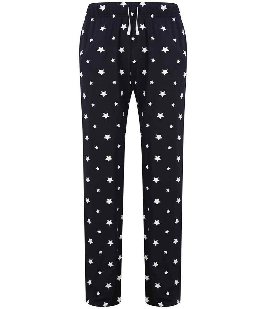 SF Men Lounge Pants in by SF — Custom branded clothing by Print Press, featuring premium embroidery produced in our specialist print lab in the UK.