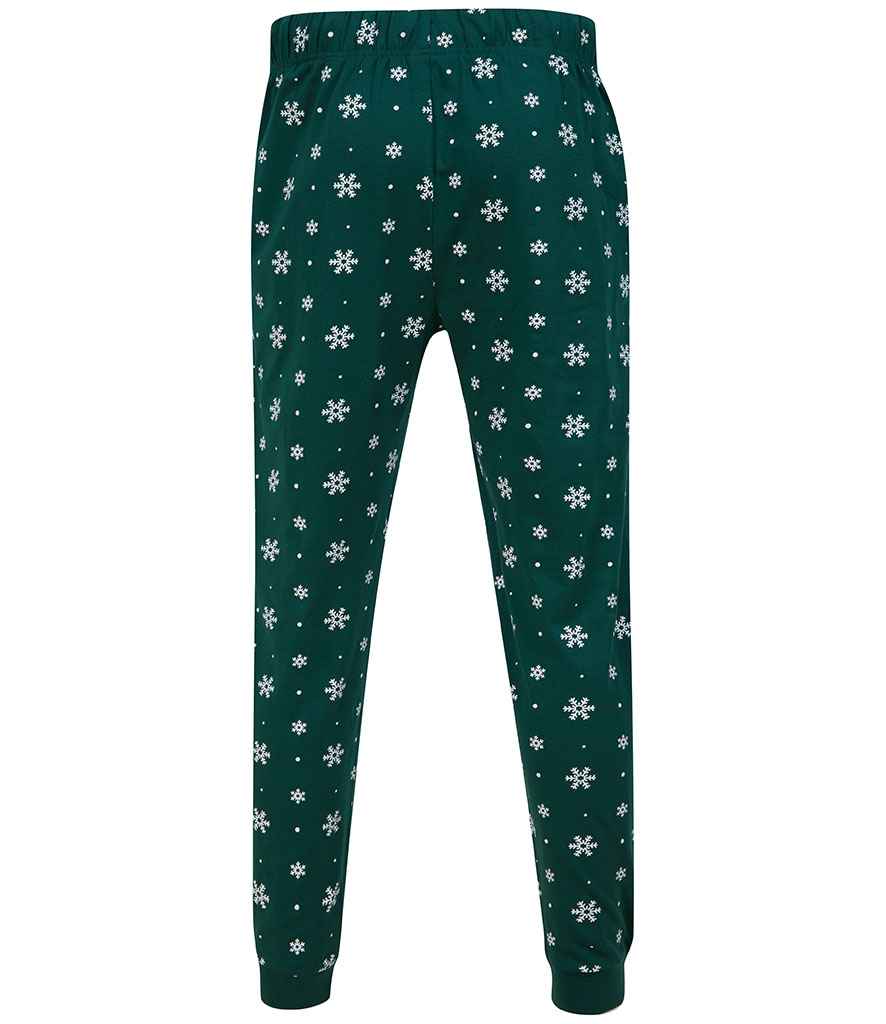 SF Unisex Cuffed Lounge Pants in by SF — Custom branded clothing by Print Press, featuring premium embroidery produced in our specialist print lab in the UK.