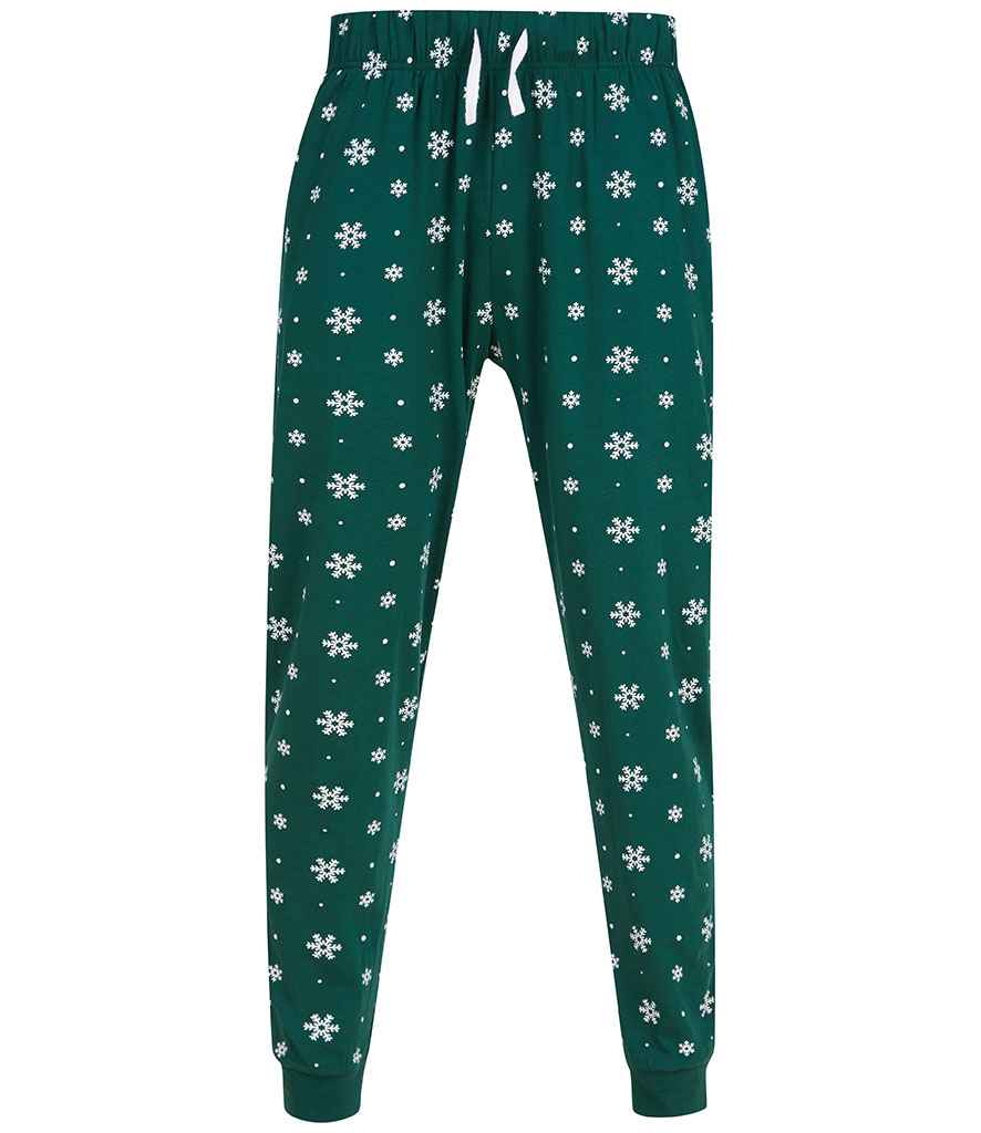 SF Unisex Cuffed Lounge Pants in by SF — Custom branded clothing by Print Press, featuring premium embroidery produced in our specialist print lab in the UK.