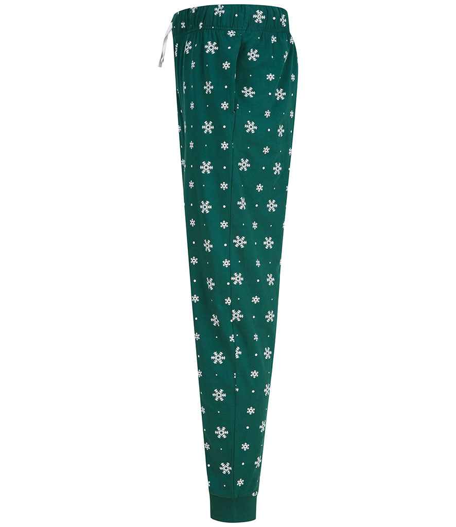 SF Unisex Cuffed Lounge Pants in by SF — Custom branded clothing by Print Press, featuring premium embroidery produced in our specialist print lab in the UK.