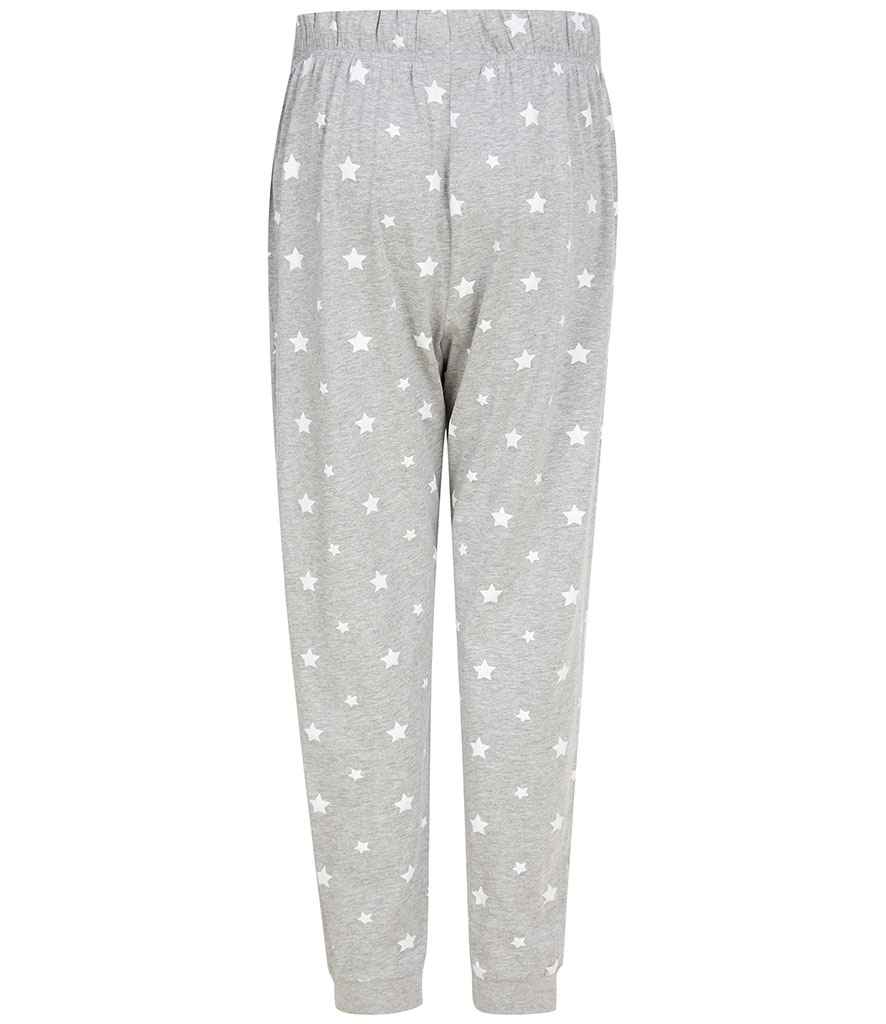 SF Unisex Cuffed Lounge Pants in by SF — Custom branded clothing by Print Press, featuring premium embroidery produced in our specialist print lab in the UK.