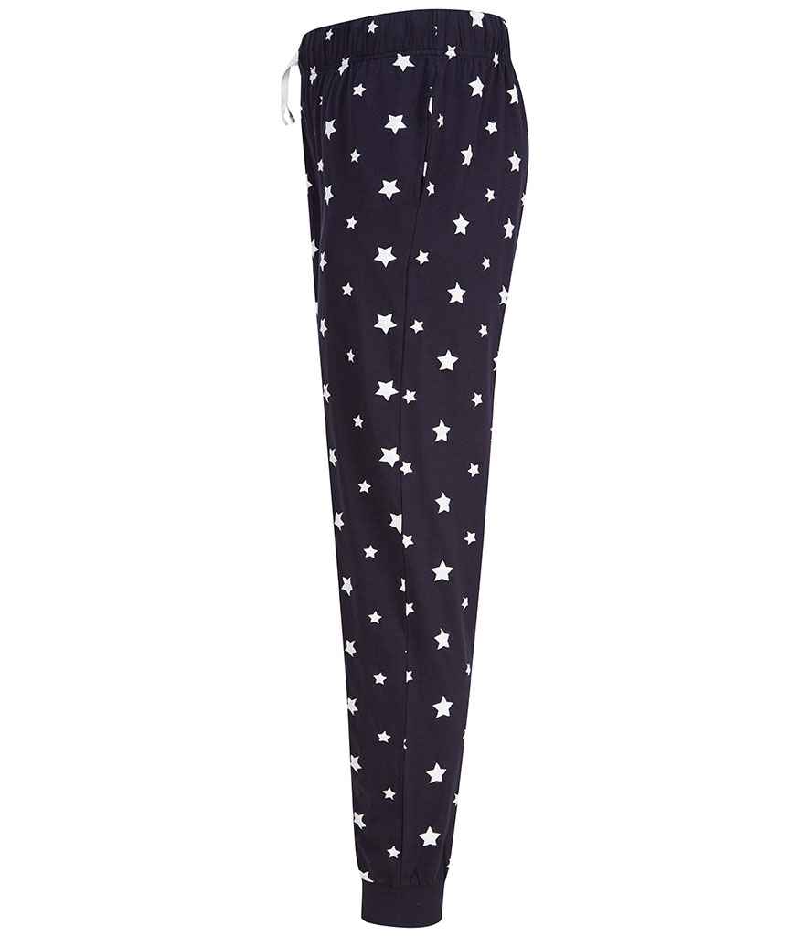 SF Unisex Cuffed Lounge Pants in by SF — Custom branded clothing by Print Press, featuring premium embroidery produced in our specialist print lab in the UK.