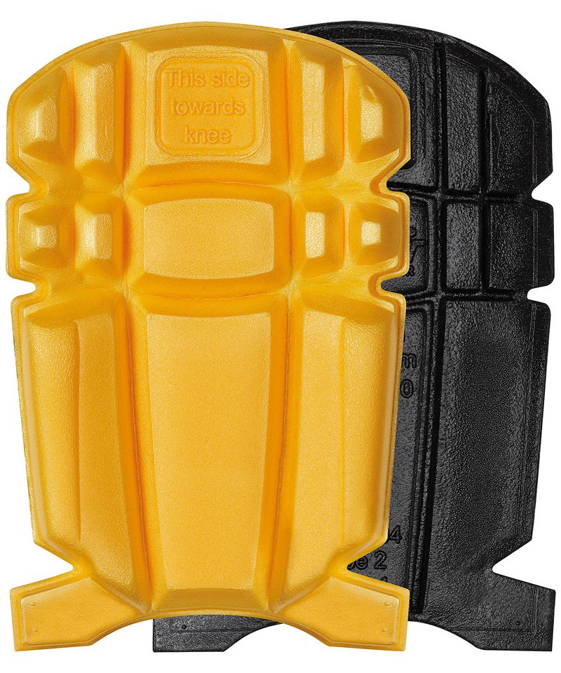 Craftsmen Kneepads (9110) in One size Yellow Black by Snickers — Custom branded clothing by Print Press, featuring premium embroidery produced in our specialist print lab in the UK.