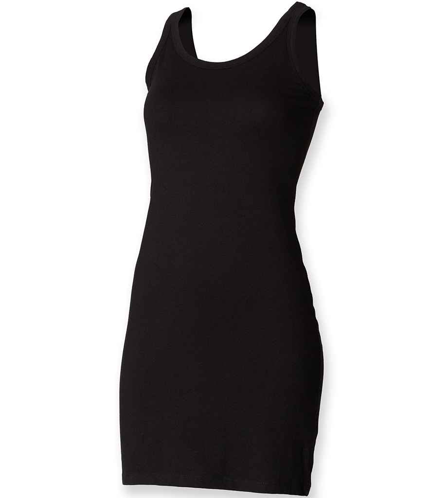 SF Ladies Tank Dress in by SF — Custom branded clothing by Print Press, featuring premium embroidery produced in our specialist print lab in the UK.