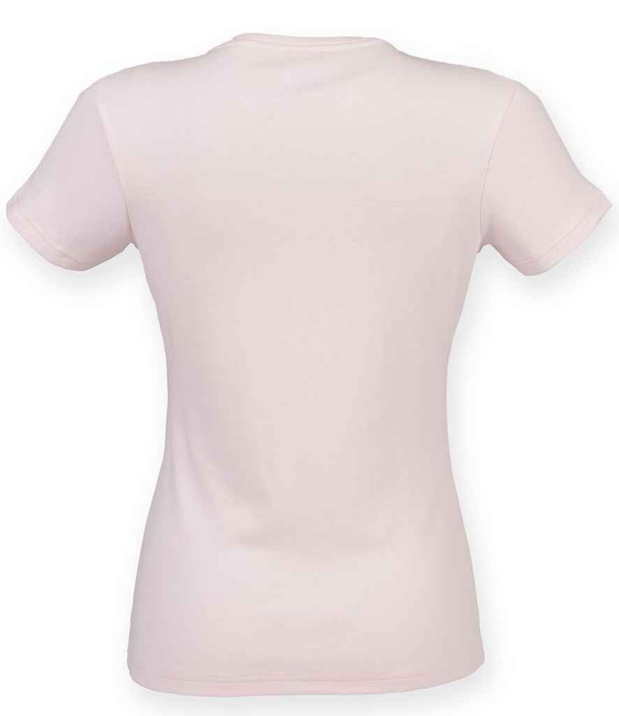 SF Ladies Feel Good Stretch T-Shirt - (2nd Colours) in by SF — Custom branded clothing by Print Press, featuring premium embroidery produced in our specialist print lab in the UK.