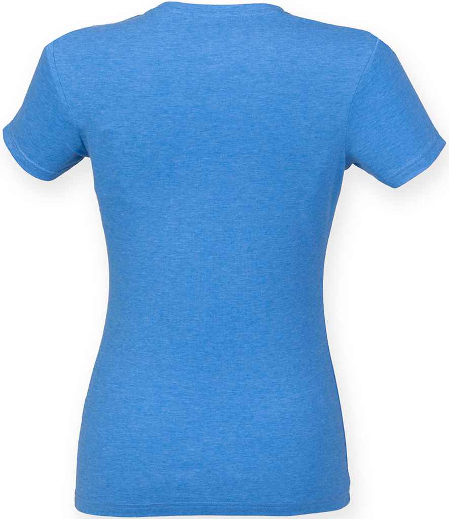 SF Ladies Feel Good Stretch T-Shirt in by SF — Custom branded clothing by Print Press, featuring premium embroidery produced in our specialist print lab in the UK.