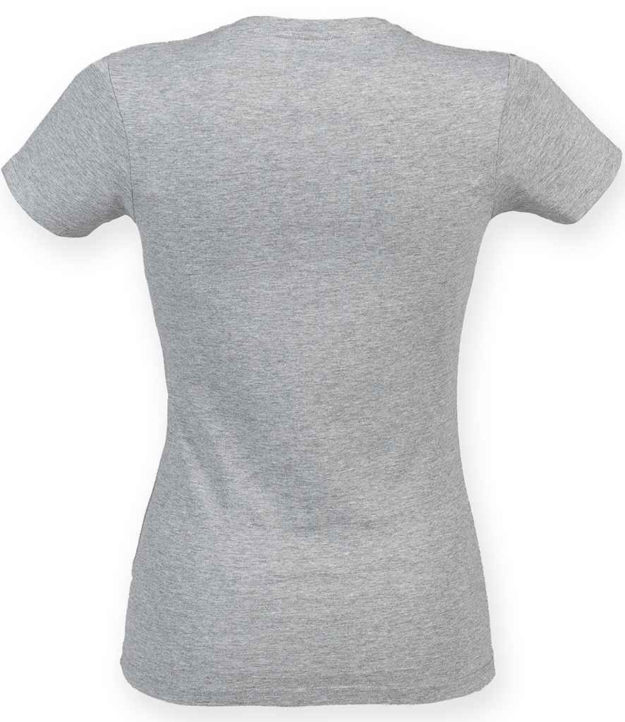 SF Ladies Feel Good Stretch T-Shirt in by SF — Custom branded clothing by Print Press, featuring premium embroidery produced in our specialist print lab in the UK.