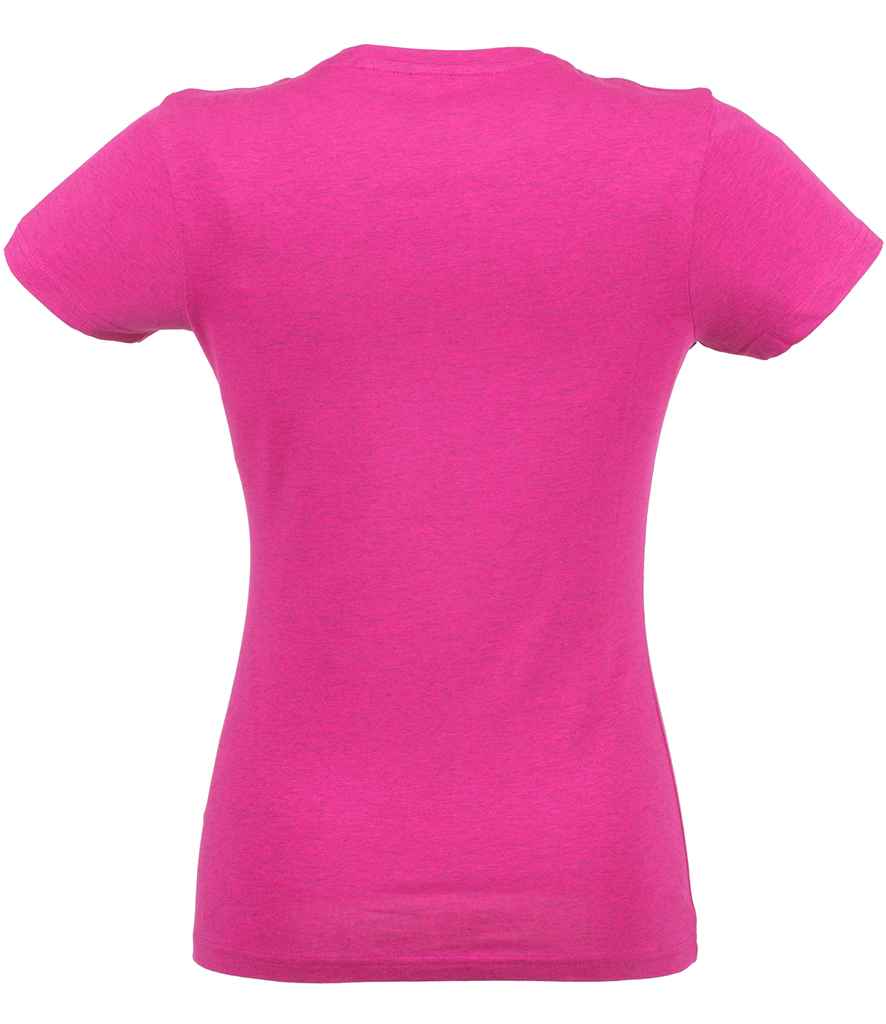 SF Ladies Feel Good Stretch T-Shirt in by SF — Custom branded clothing by Print Press, featuring premium embroidery produced in our specialist print lab in the UK.