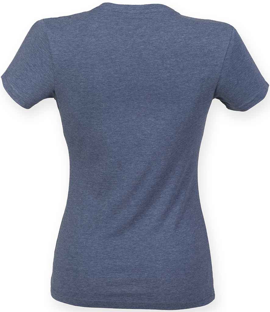 SF Ladies Feel Good Stretch T-Shirt in by SF — Custom branded clothing by Print Press, featuring premium embroidery produced in our specialist print lab in the UK.