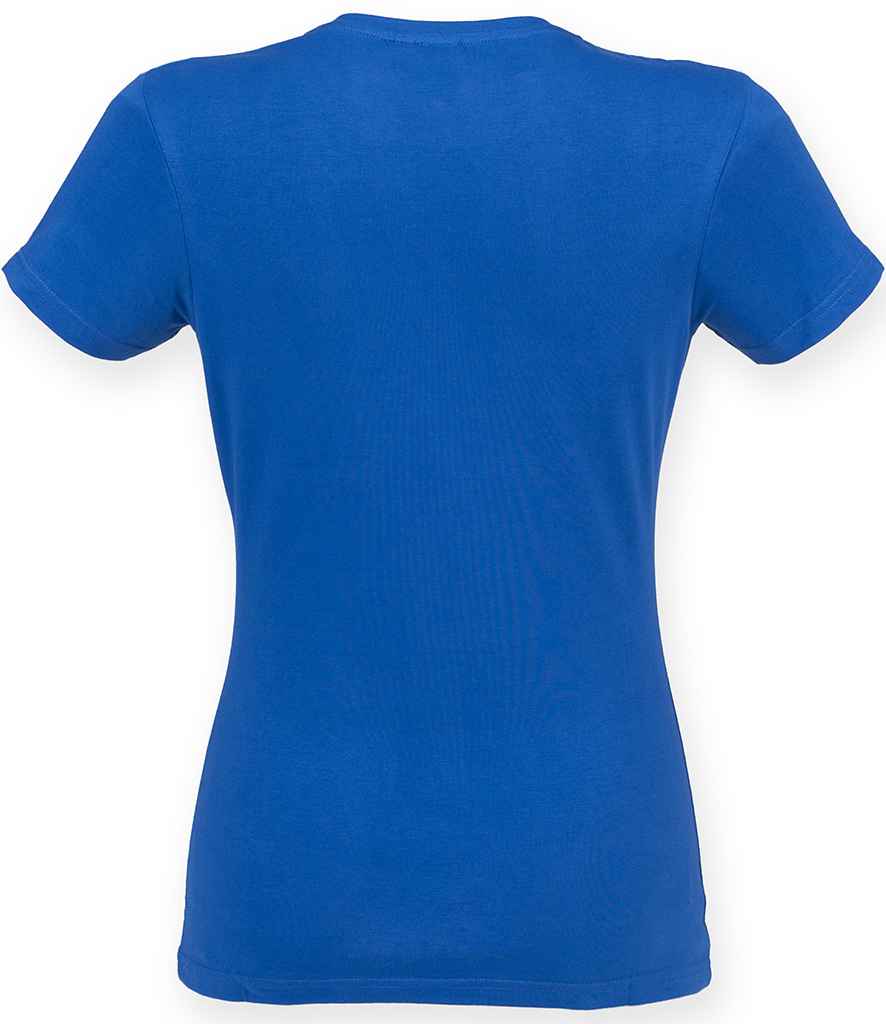 SF Ladies Feel Good Stretch T-Shirt in by SF — Custom branded clothing by Print Press, featuring premium embroidery produced in our specialist print lab in the UK.