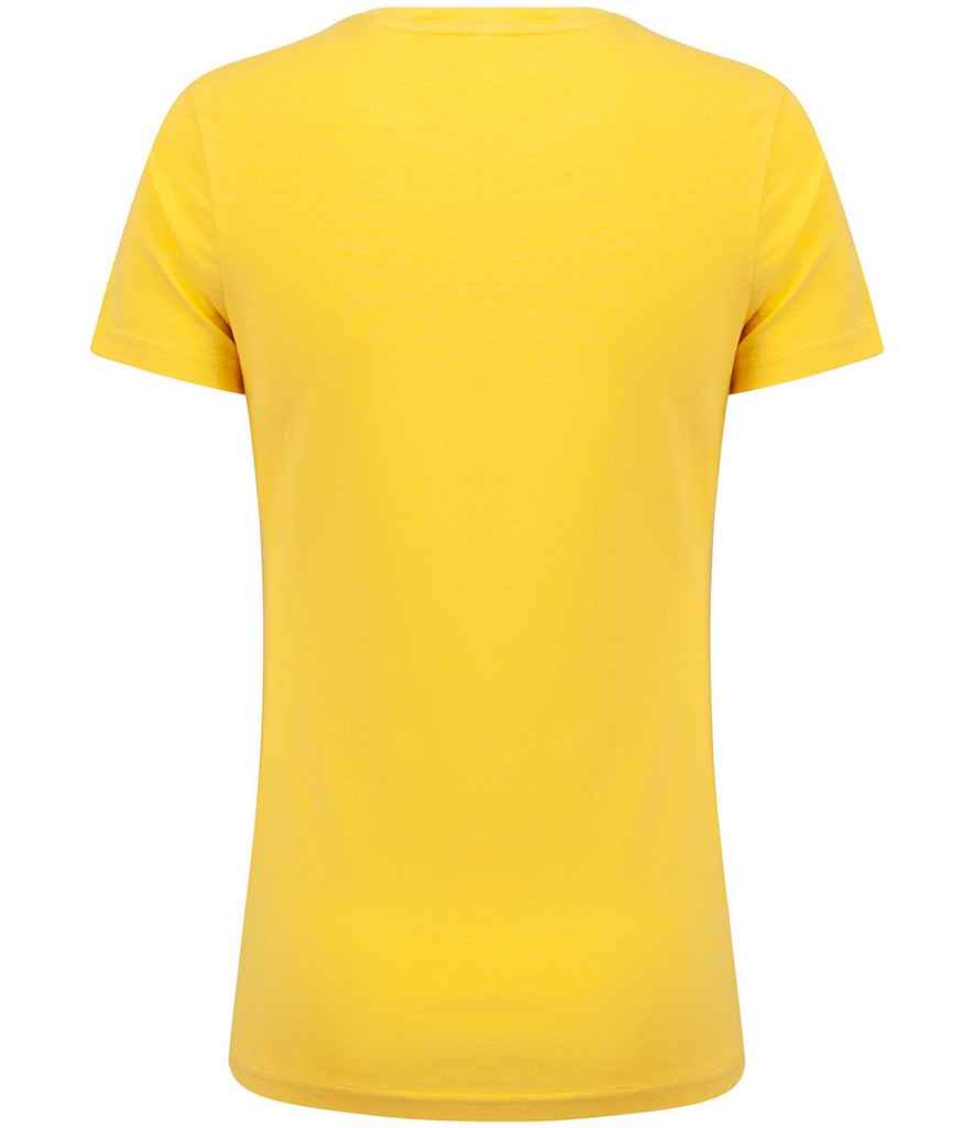 SF Ladies Feel Good Stretch T-Shirt in by SF — Custom branded clothing by Print Press, featuring premium embroidery produced in our specialist print lab in the UK.