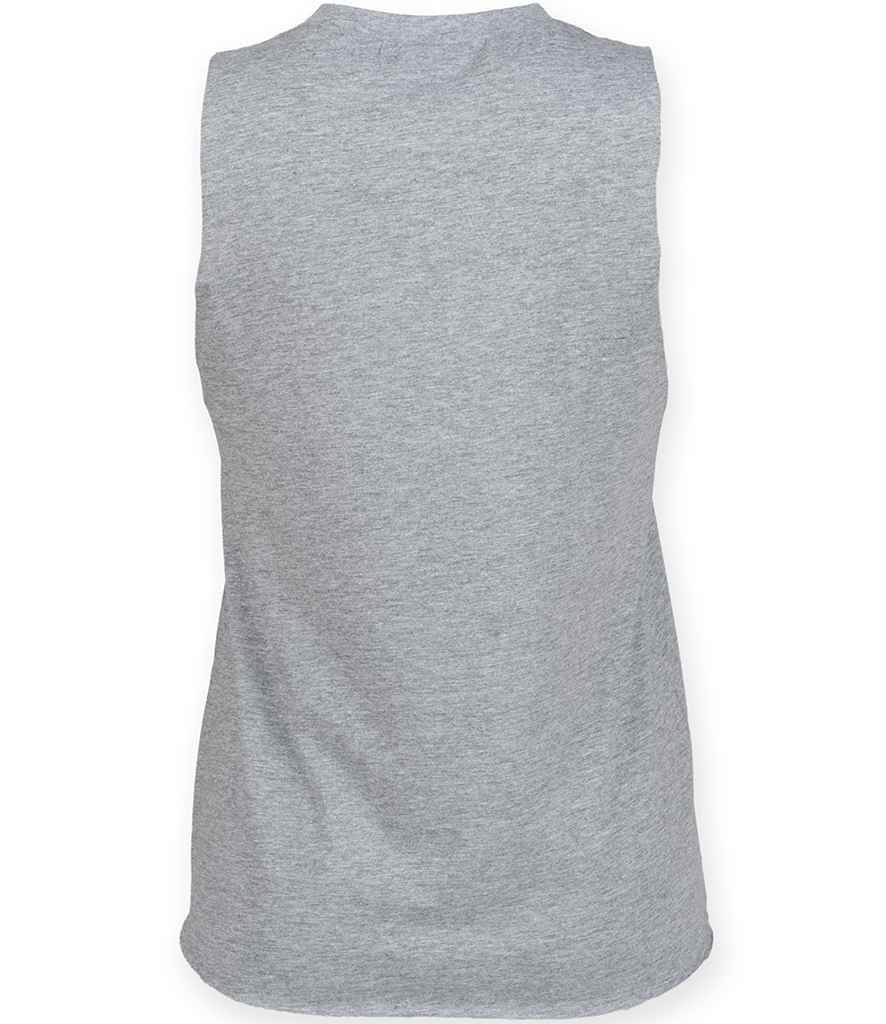 SF Ladies High Neck Vest in by SF — Custom branded clothing by Print Press, featuring premium embroidery produced in our specialist print lab in the UK.