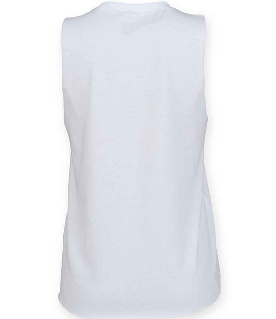 SF Ladies High Neck Vest in by SF — Custom branded clothing by Print Press, featuring premium embroidery produced in our specialist print lab in the UK.