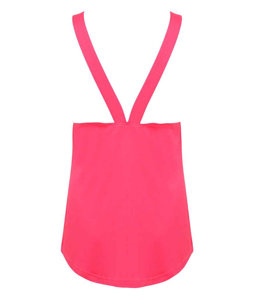 SF Ladies Fashion Workout Vest in by SF — Custom branded clothing by Print Press, featuring premium embroidery produced in our specialist print lab in the UK.