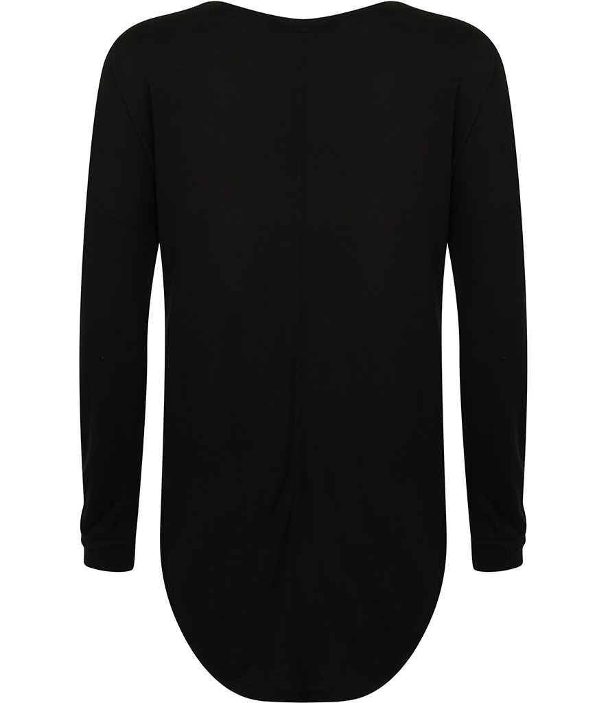 SF Ladies Long Sleeve Slounge Top in by SF — Custom branded clothing by Print Press, featuring premium embroidery produced in our specialist print lab in the UK.