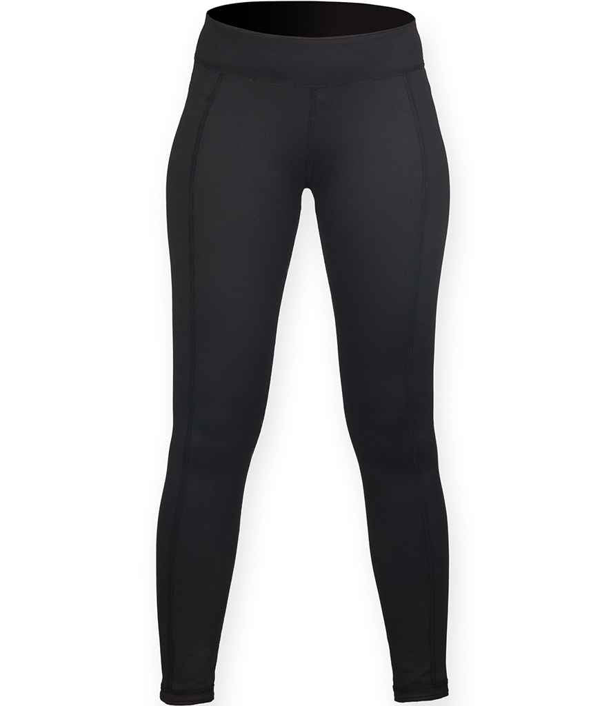 SF Ladies Reversible Workout Leggings in by SF — Custom branded clothing by Print Press, featuring premium embroidery produced in our specialist print lab in the UK.