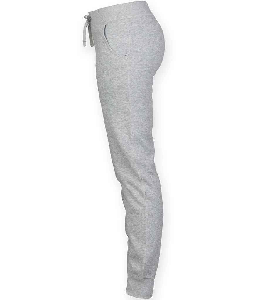 SF Ladies Cuffed Jog Pants in by SF — Custom branded clothing by Print Press, featuring premium embroidery produced in our specialist print lab in the UK.