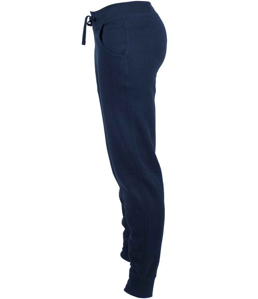 SF Ladies Cuffed Jog Pants in by SF — Custom branded clothing by Print Press, featuring premium embroidery produced in our specialist print lab in the UK.