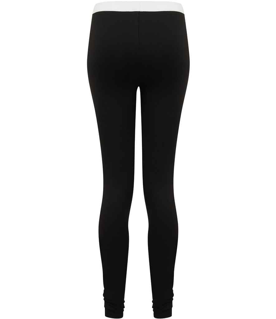 SF Ladies Fashion Leggings in by SF — Custom branded clothing by Print Press, featuring premium embroidery produced in our specialist print lab in the UK.