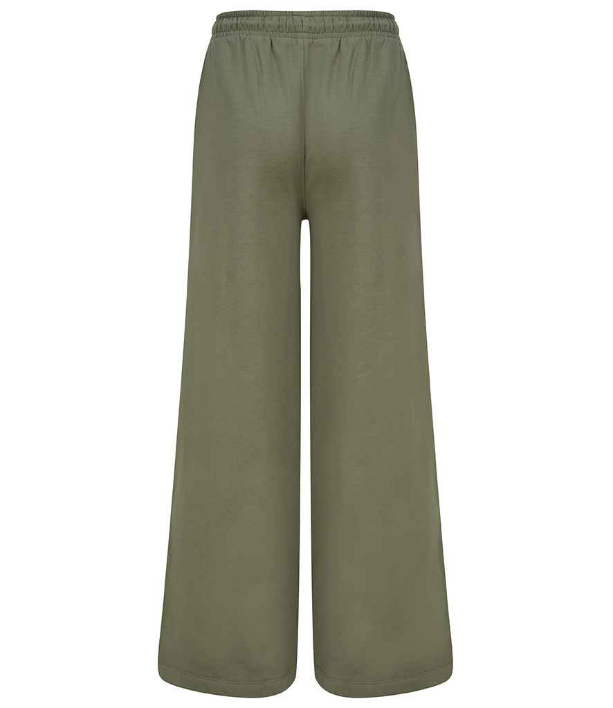 SF Ladies Sustainable Wide Leg Joggers in by SF — Custom branded clothing by Print Press, featuring premium embroidery produced in our specialist print lab in the UK.