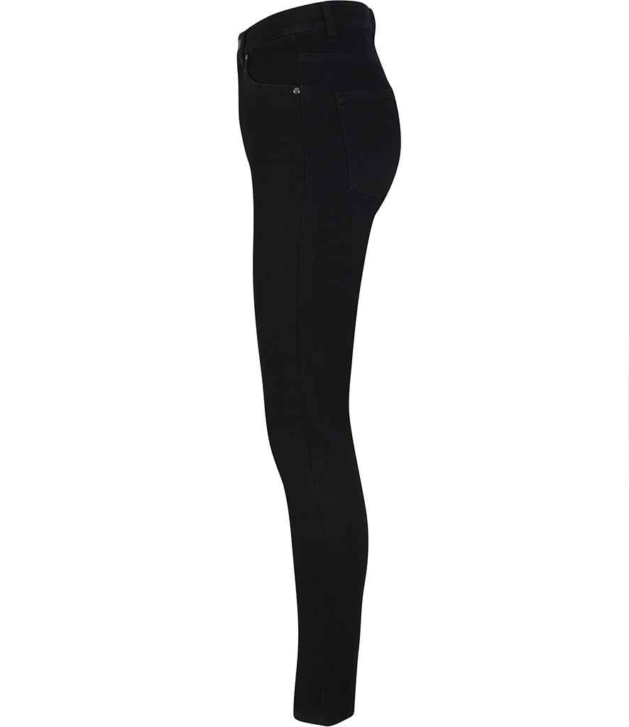 SF Ladies Skinni Jeans in by SF — Custom branded clothing by Print Press, featuring premium embroidery produced in our specialist print lab in the UK.