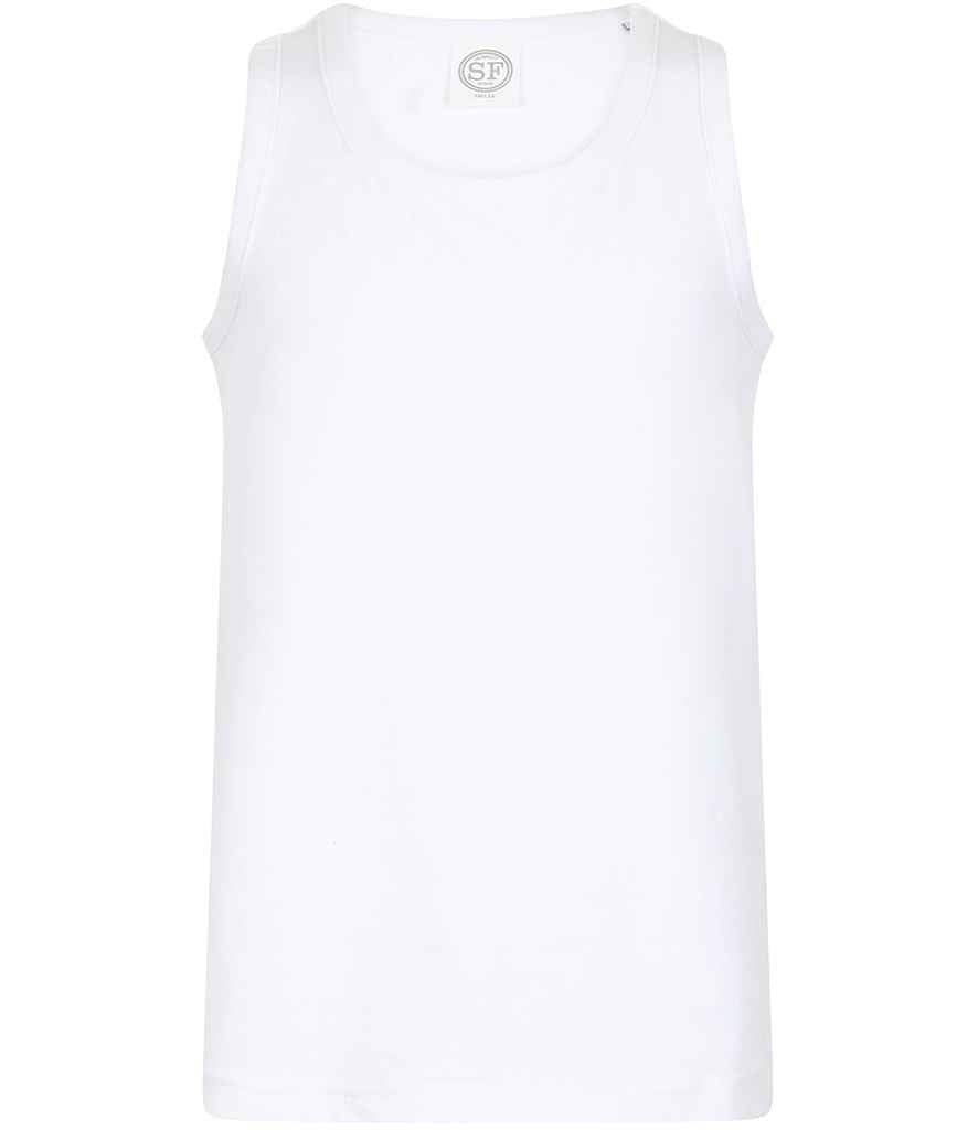 SF Minni Kids Feel Good Stretch Vest in by SF Minni — Custom branded clothing by Print Press, featuring premium embroidery produced in our specialist print lab in the UK.