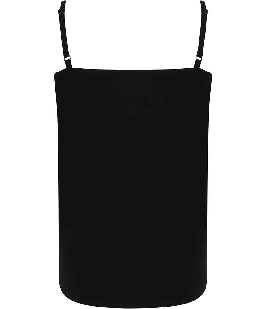 SF Minni Kids Feel Good Stretch Spaghetti Vest in by SF Minni — Custom branded clothing by Print Press, featuring premium embroidery produced in our specialist print lab in the UK.